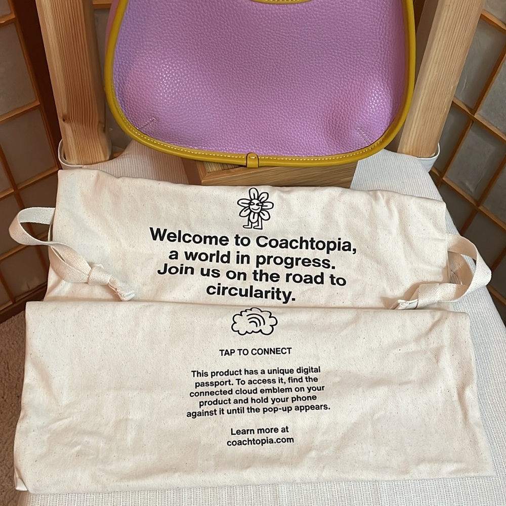 Coachtopia Ergo Bag in Violet Orchid/Flax - Picture 15 of 17